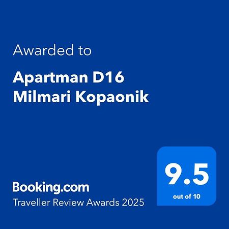 Apartman D16 Milmari Копаоник Екстер'єр фото