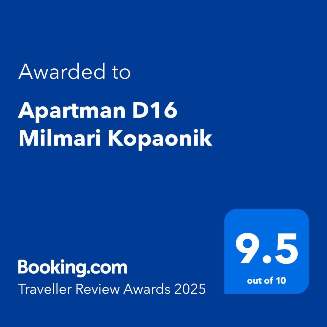 Apartman D16 Milmari Копаоник Екстер'єр фото